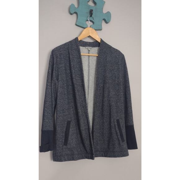 Talbots Casual Open Cardigan Blue Size Medium - Picture 3 of 16